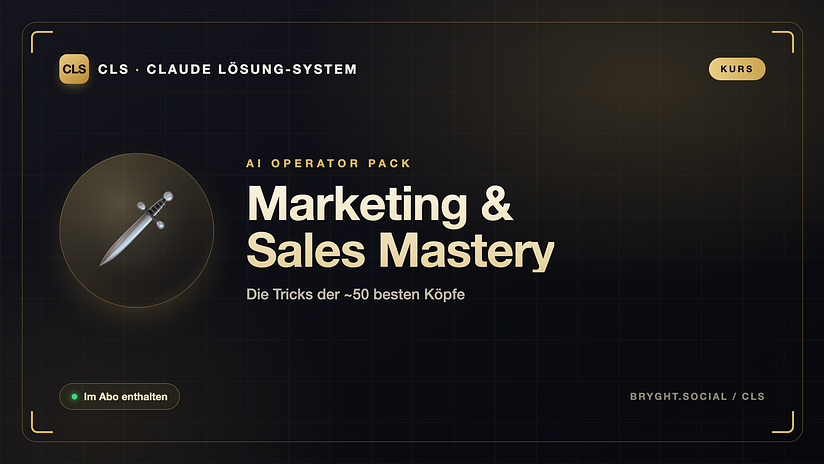 🗡 Marketing & Sales Mastery